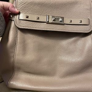 MK leather backpack style bag